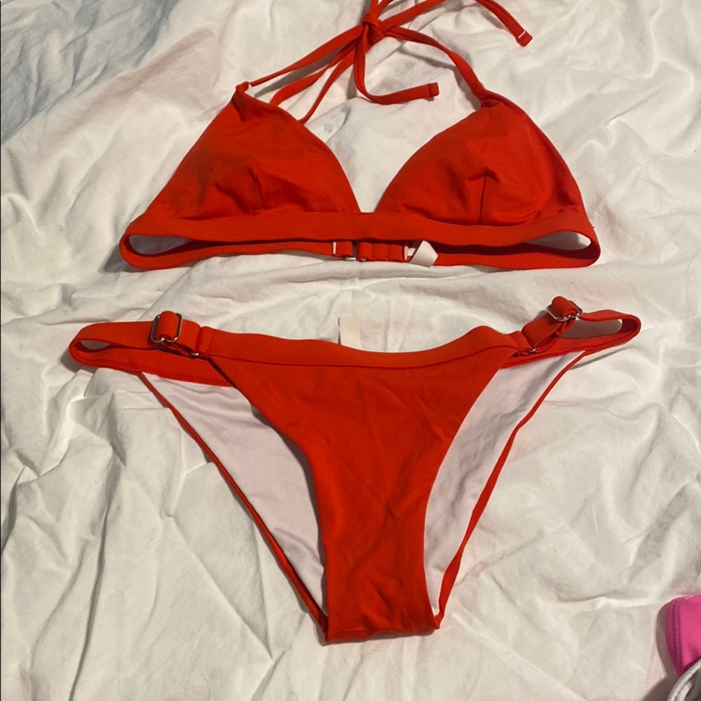 Red Bikini Set